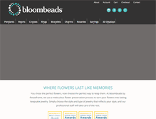 Tablet Screenshot of bloombeads.com